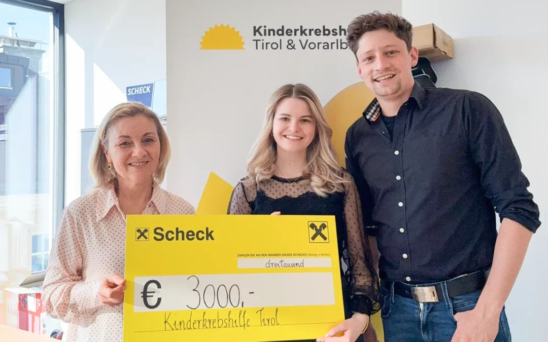 Klöpflsingen für die Kinderkrebshilfe für Tirol und Vorarlberg