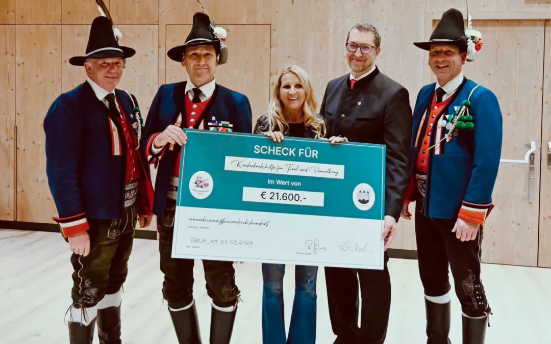 Besondere Spendenaktionen beim Mullerlaufen 2026 der Schützenkompanie Thaur